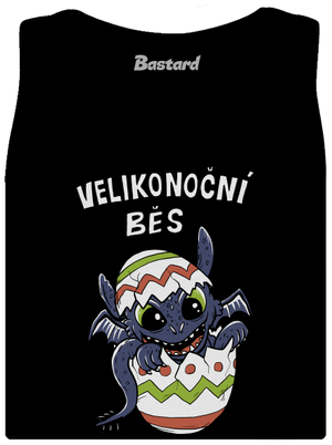 Velikonoční běs dámské tílko klasické Black