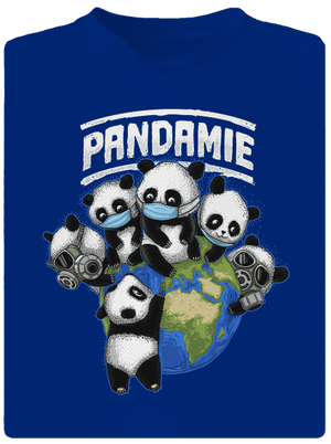 Pandamie pánské sportovní tričko Royal Blue Mal