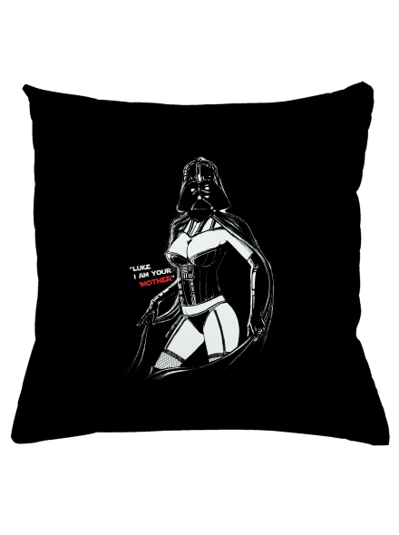 Mrs. Vader polštář Black