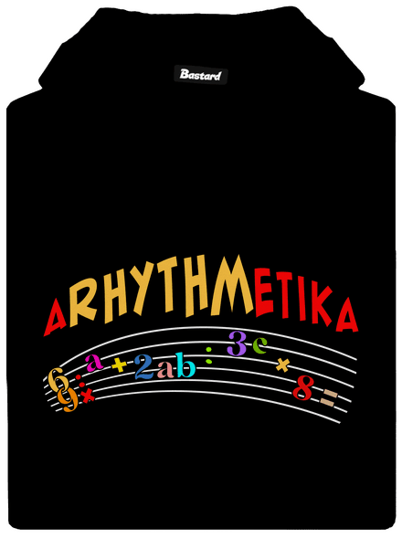 Arhythmetika pánská mikina klokanka Black