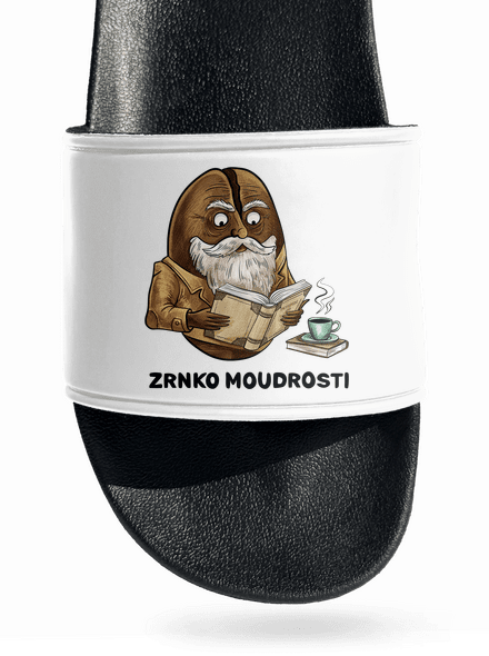 Zrnko moudrosti pantofle White