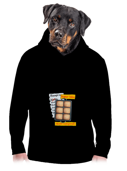 Buchty pánská mikina klokanka Black