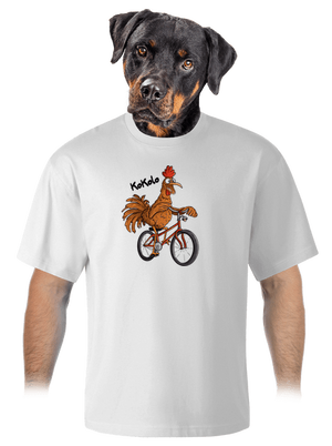 Kokolo unisex tričko oversized White