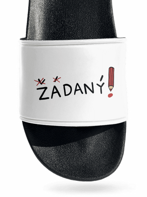 Zadaný a zadaná pantofle White