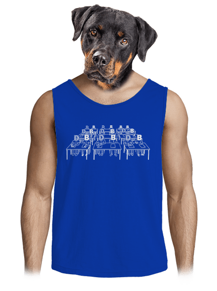 Cimrman: Debil, blbeček pánské tílko Royal Blue