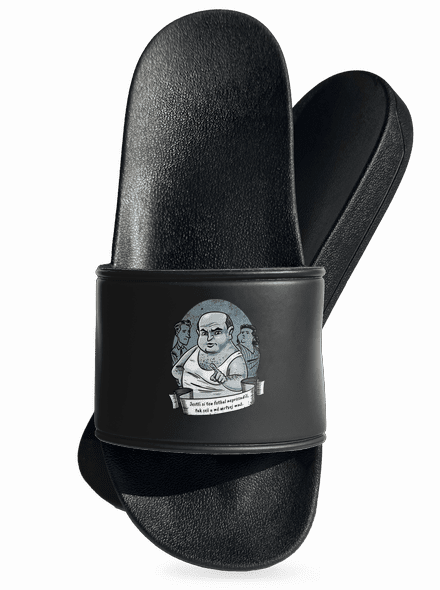 B14: Ecce Homo Homolka pantofle Black