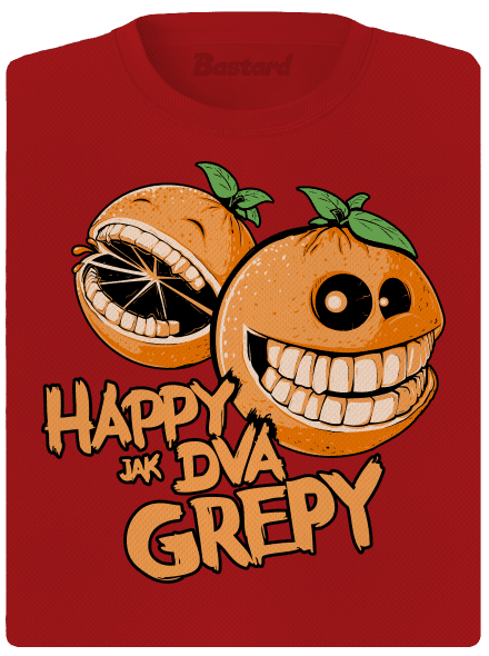 Happy grepy dámské sportovní tričko Red Mal