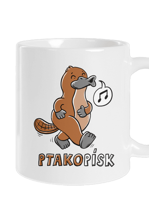 Ptakopísk klasický hrnek White