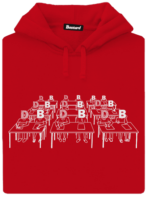 Cimrman: Debil, blbeček pánská mikina klokanka Red