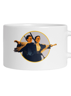 Titanic hrnek makronka White