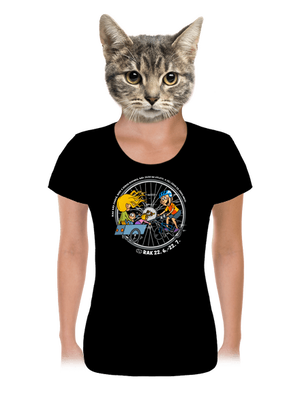 Cyklistický horoskop: Rak dámské tričko Black