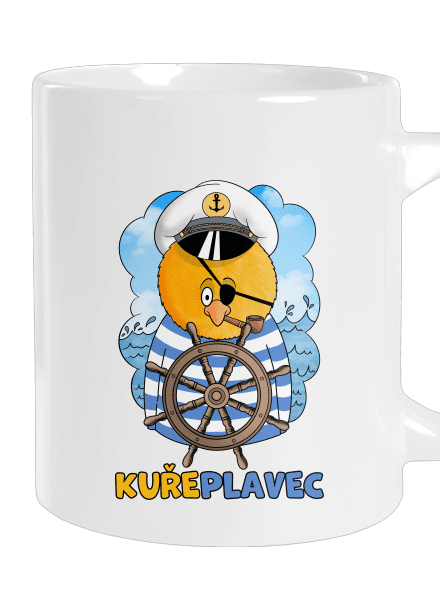 Kuřeplavec velký hrnek White