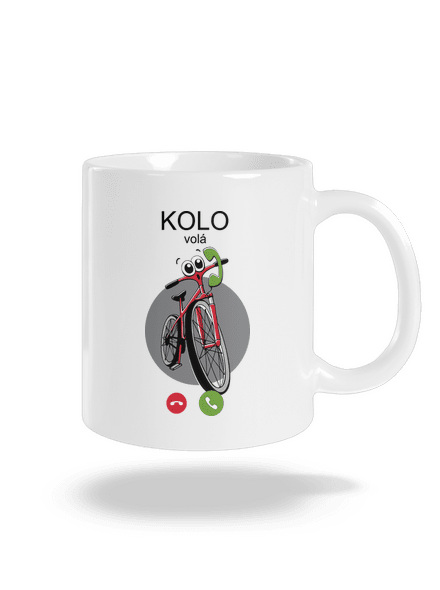 Kolo volá klasický hrnek White