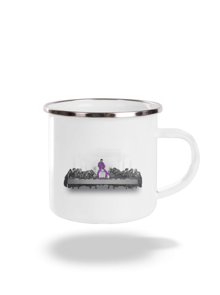 Jesus a Lebowski plecháček White