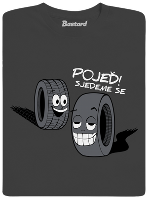 Pneumatiky pánské dlouhý rukáv Dark Grey