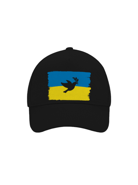Ukrajina - Holubice kšiltovka baseballka Black