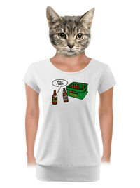 dámské tričko s lemem