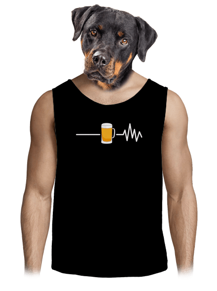 Beer help pánské tílko Black