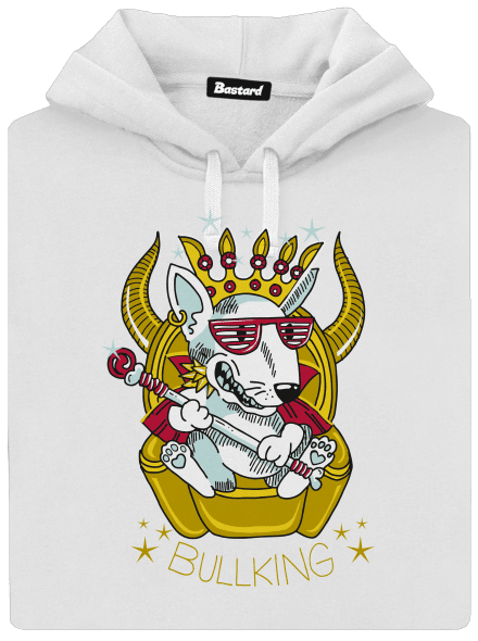 Bullking dámská mikina klokanka White