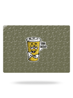 Dáme brčko? puzzle White