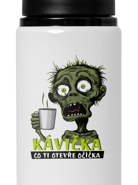 Zombie kávička lahev na vodu White