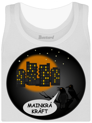 MainKráKráft dámské tílko klasické White