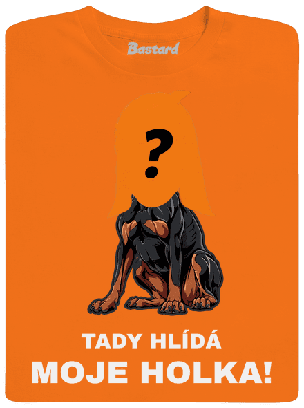 Tady hlídám já pánské tričko Orange
