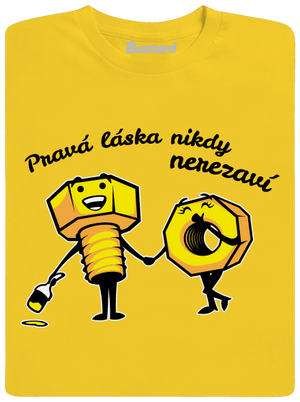 Pravá láska dětské tričko Gold