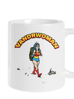 Vandrwoman klasický hrnek White