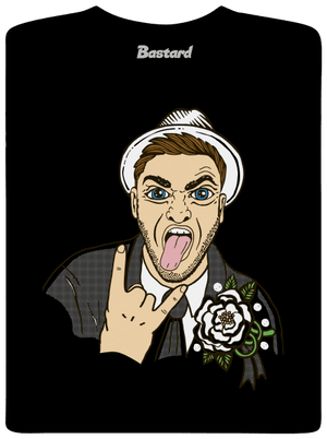 Rozlučka se svobodou pánské dlouhý rukáv Black