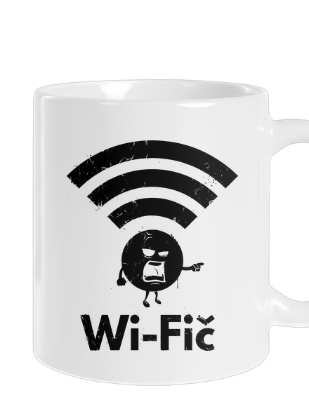 Wifič klasický hrnek White