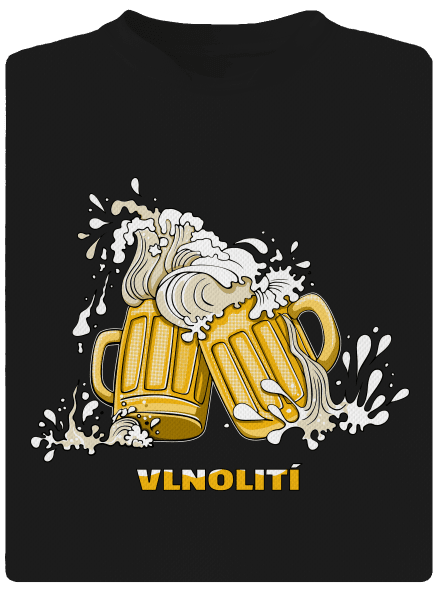 Vlnolití dětské sportovní tričko Black