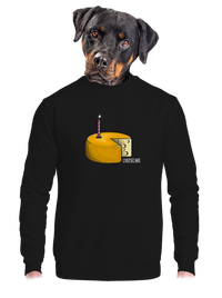 unisex mikina bez kapuce