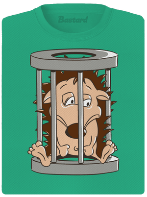 Ježeček v kleci dámské sportovní tričko Mint Mal