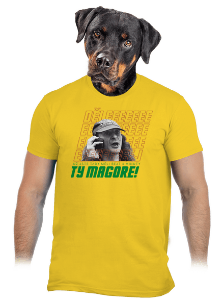 B18: Jiří Kára pánské tričko Gold