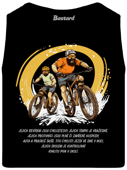 Cyklo 11 pánské tílko Black