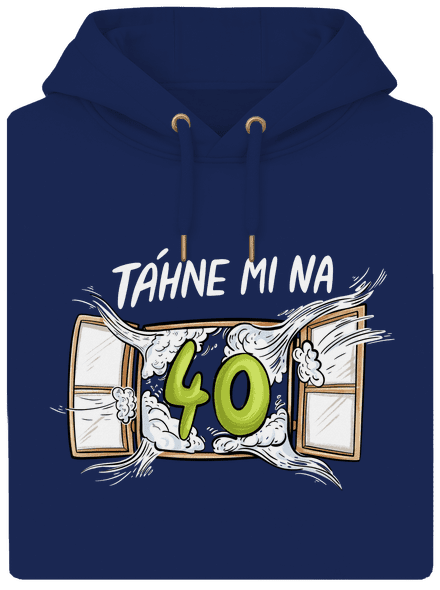 Táhne mi na unisex mikina premium Navy