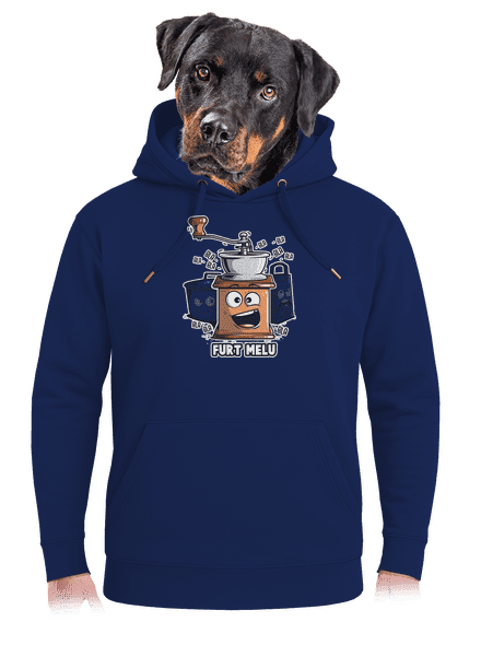 Mlýnek unisex mikina premium Navy