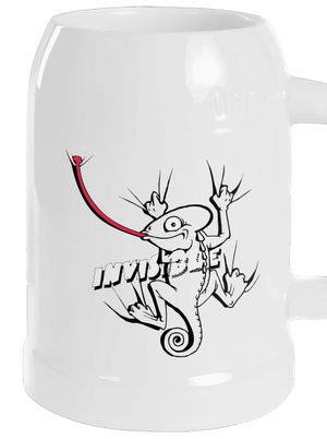 Invisible chameleon půllitr White