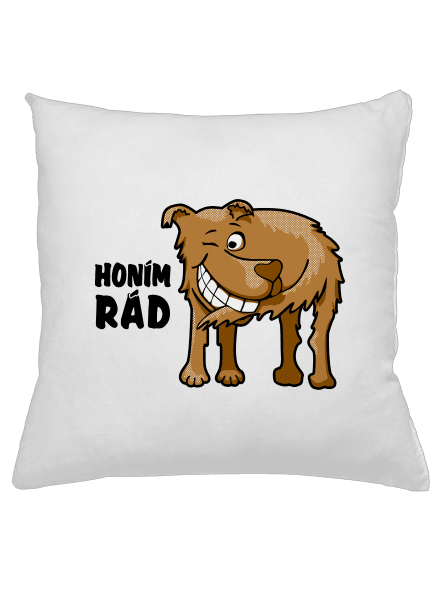 Honím rád polštář White