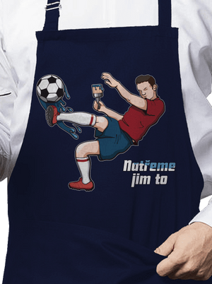 Natřeme jim to - Fotbal zástěra Navy