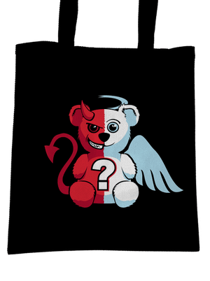 Anděl vs. ďábel taška Black