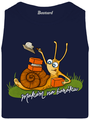 Makám na baráku pánské tílko French Navy