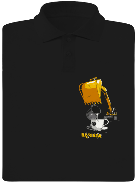 Bagrista pánská polokošile Black