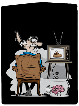 TV News dámská mikina na zip Black