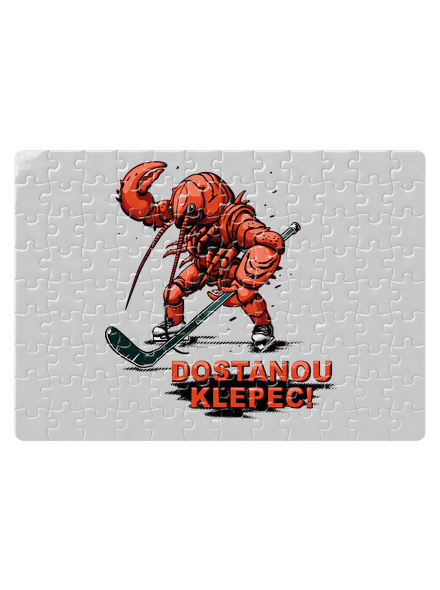 Dostanou klepec puzzle White