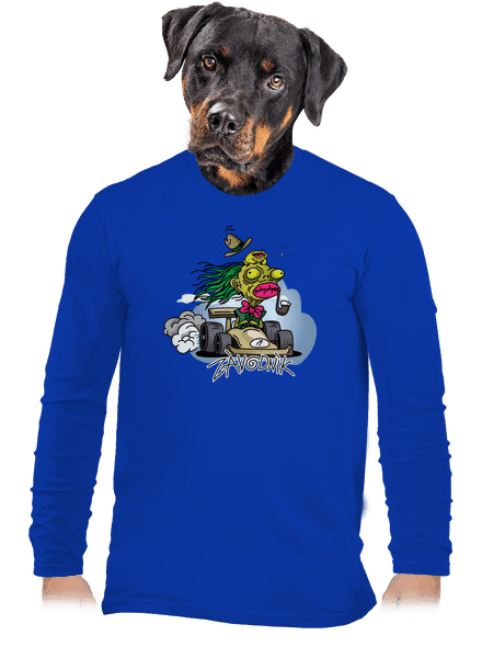 Závodník pánské dlouhý rukáv Royal Blue