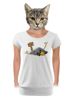 dámské tričko s lemem