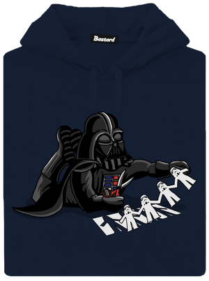 Klonování trooperů pánská mikina klokanka Navy