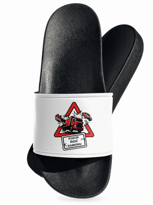 Řidič kamionu pantofle White